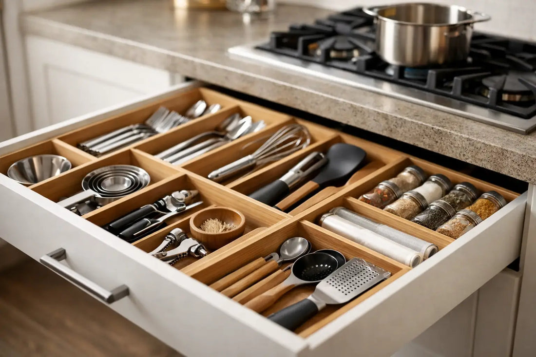 How to Organise Kitchen Drawers That Stay Tidy