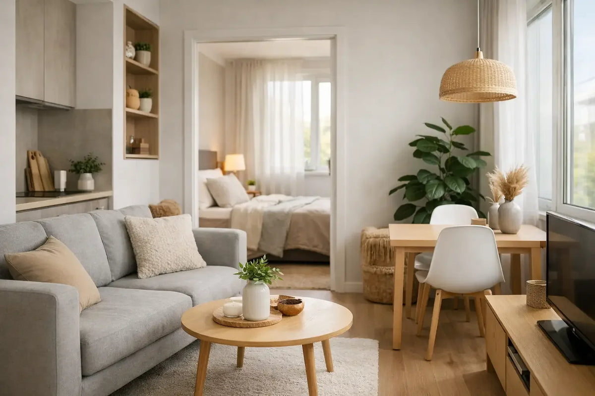 A Small Flat Furnishing Guide That Feels Spacious