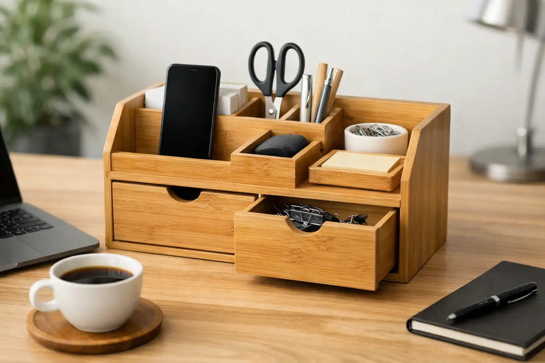 Choosing a Bamboo Desk Organiser with Drawers