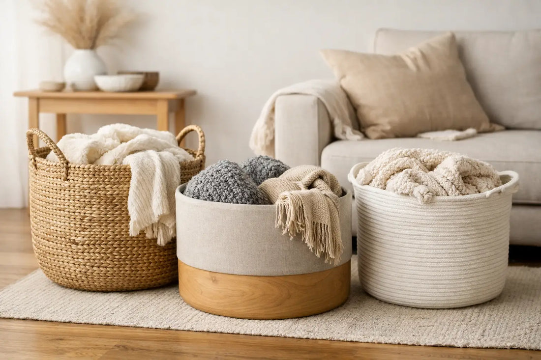 Blanket Storage Baskets That Earn Their Place
