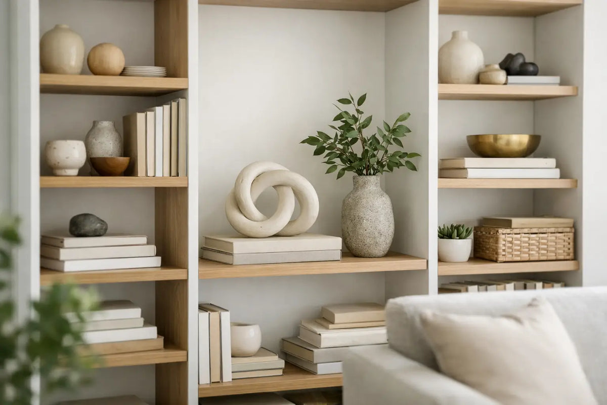 How to Arrange Bookshelves That Feel Considered