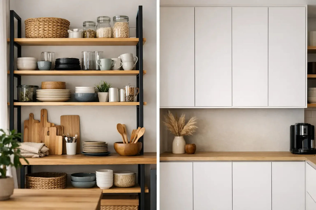 Open Versus Closed Storage: Which Suits You?