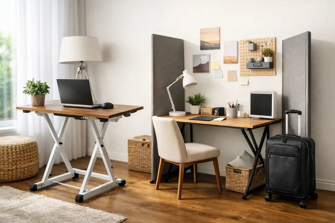 Renter Office Makeover Ideas That Travel Well