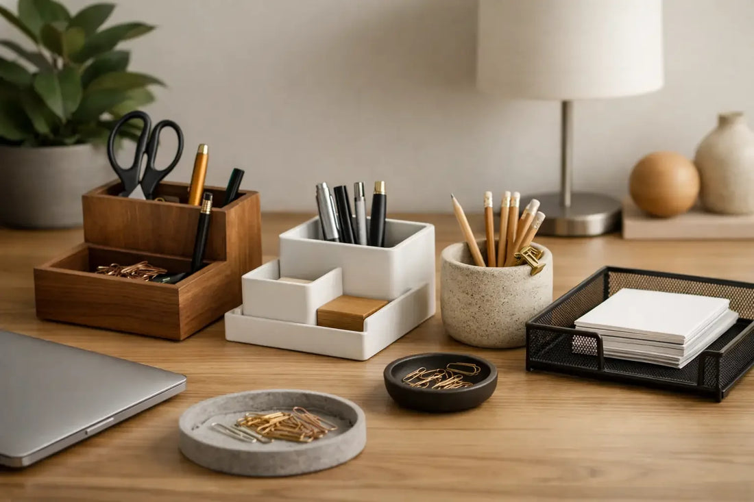Best Desk Organiser Materials for a Calmer Desk