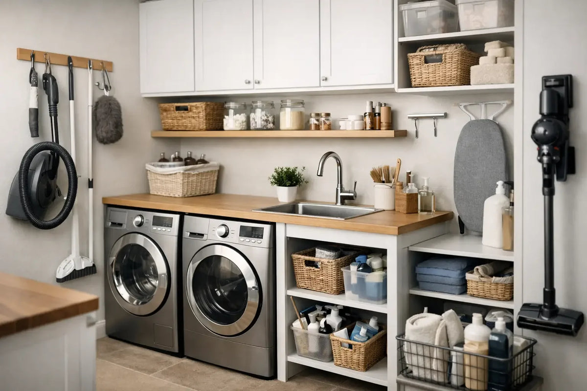 How to Organise a Utility Room That Works Harder