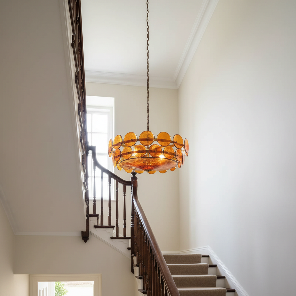 Chandelier – Stairwell
